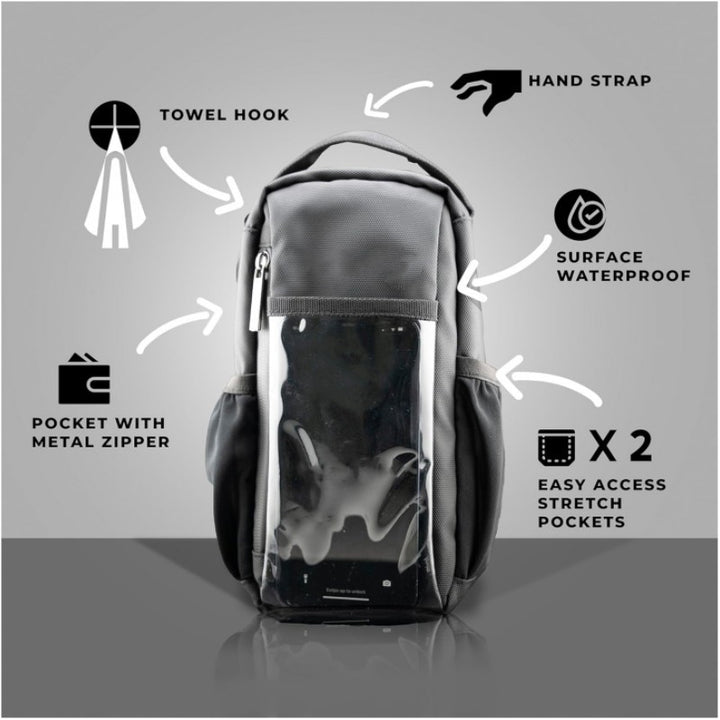 Multifunctional backpack with viewing window Kalsten