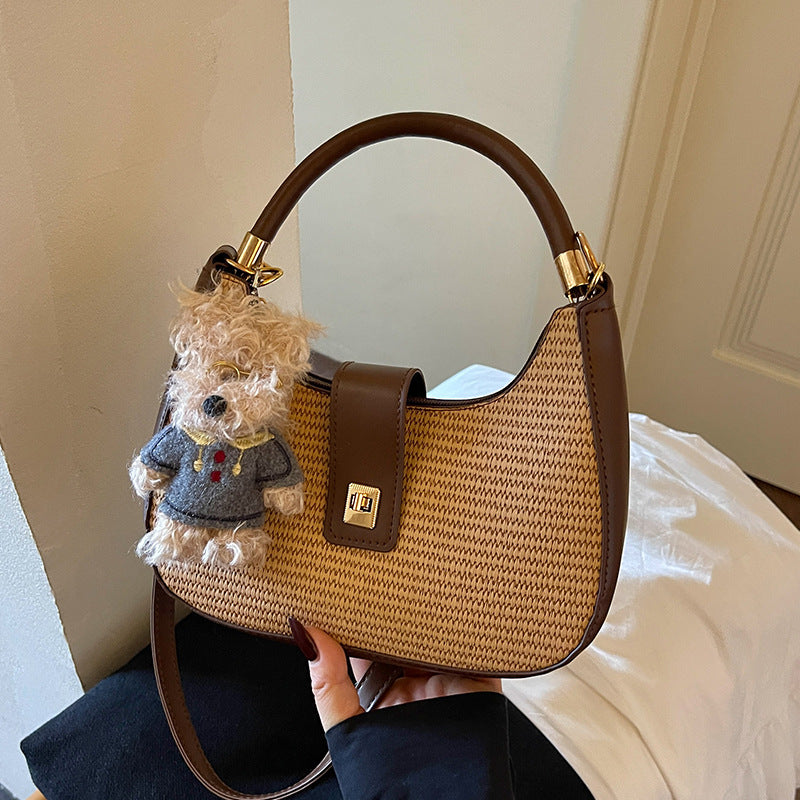 Woven Shoulder Bag