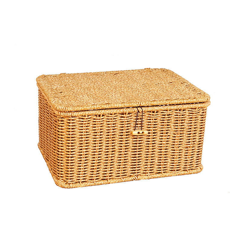 Handcrafted Wicker Storage Chest Kalsten