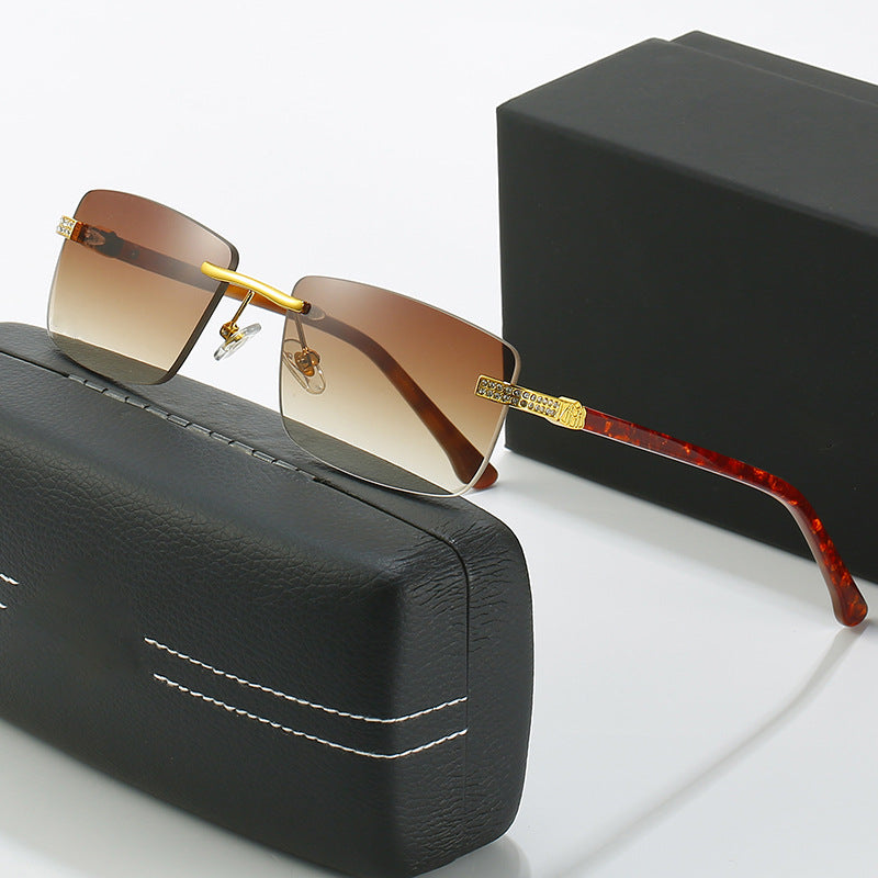 Women elegant sunglasses with stylish metal frame Kalsten