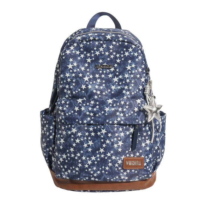 Stylish Star-Printed Casual Backpack Kalsten