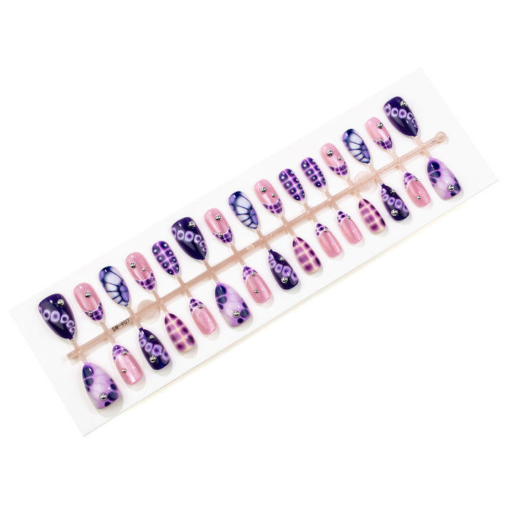 Elegant Decorative Press-On Nail Set Kalsten
