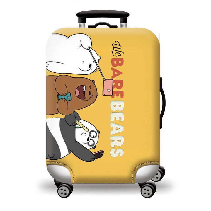 Women Hard Shell Suitcase with Cute Animal Design Kalsten