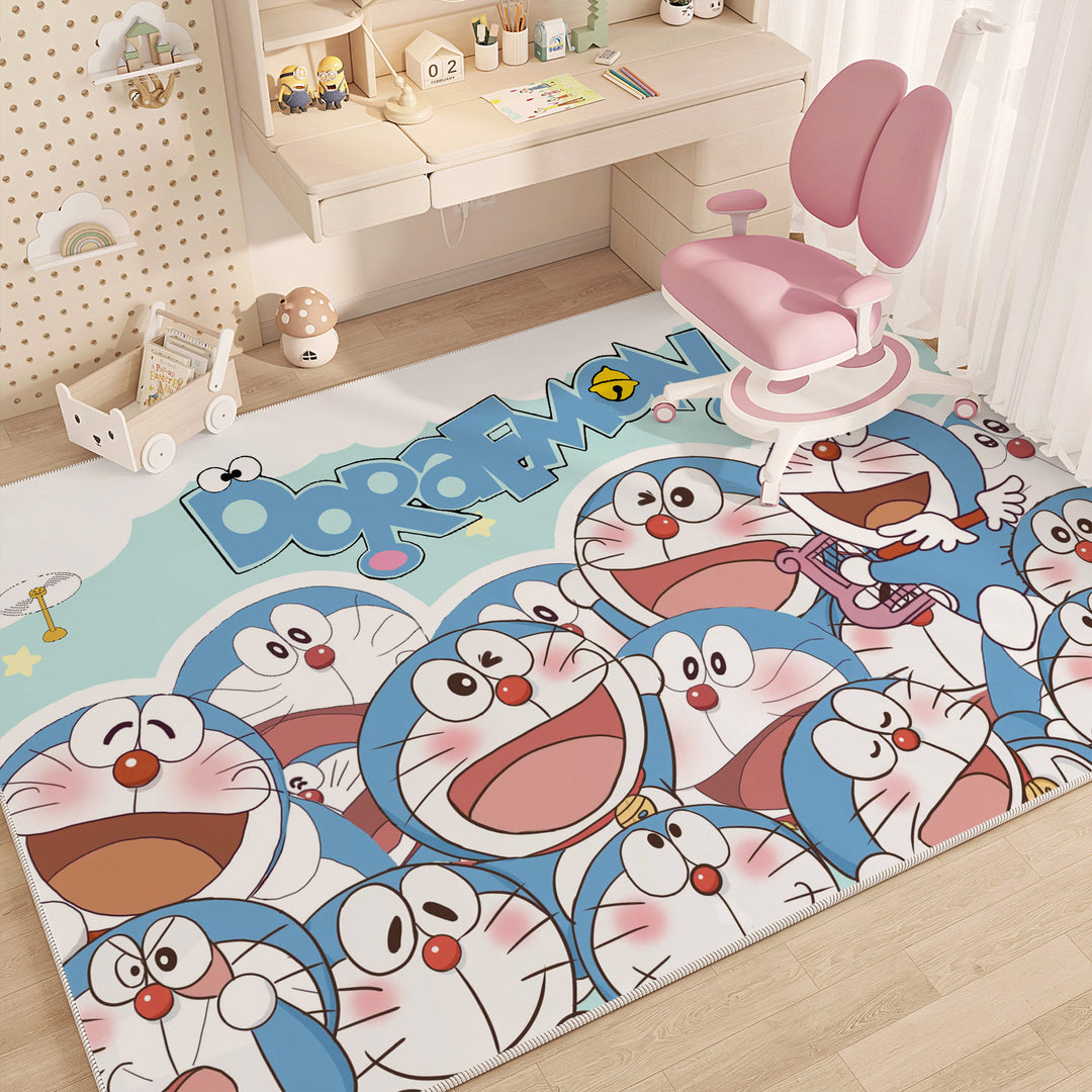 Playful Cartoon-Themed Area Rug
