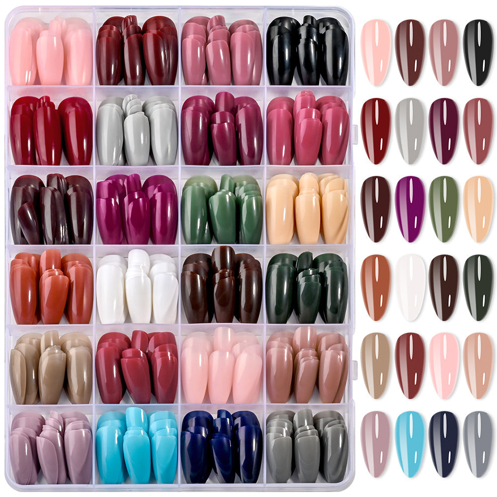 Premium Full Coverage Press-On Nail Tips Set