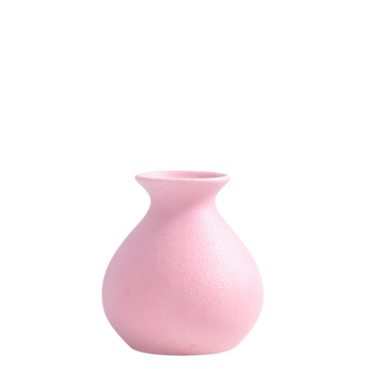 Modern Textured Ceramic Decorative Flower Vase Kalsten