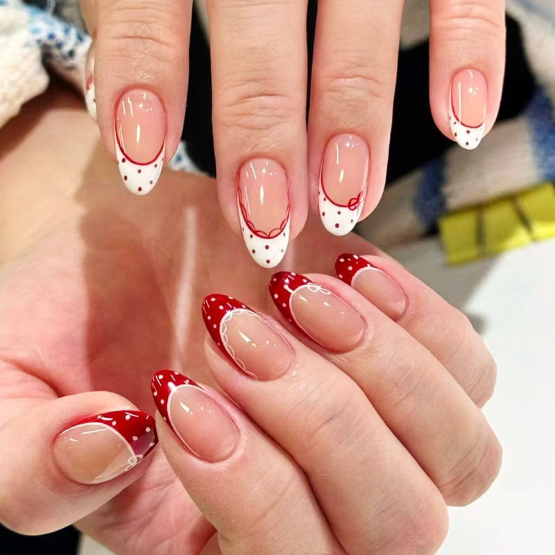 Whimsical Bunny-Themed Press-On Nail Art Set Kalsten