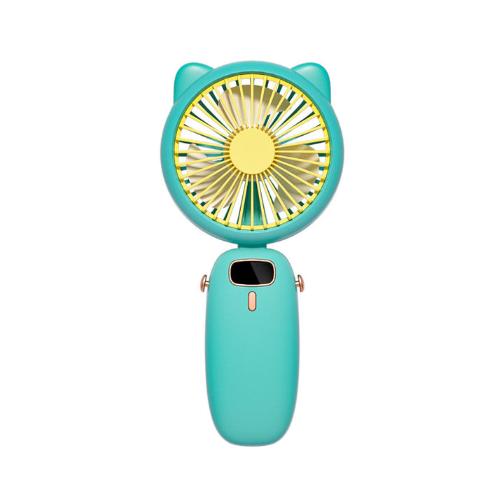 Cute Cat-Themed Handheld Fan Kalsten
