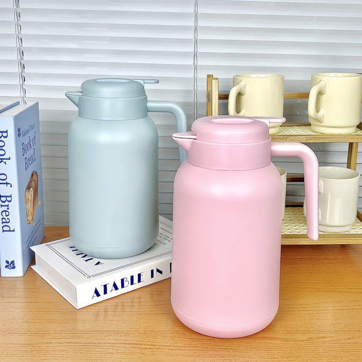 Women's insulated thermos with innovative leak protection and ergonomic handle Kalsten
