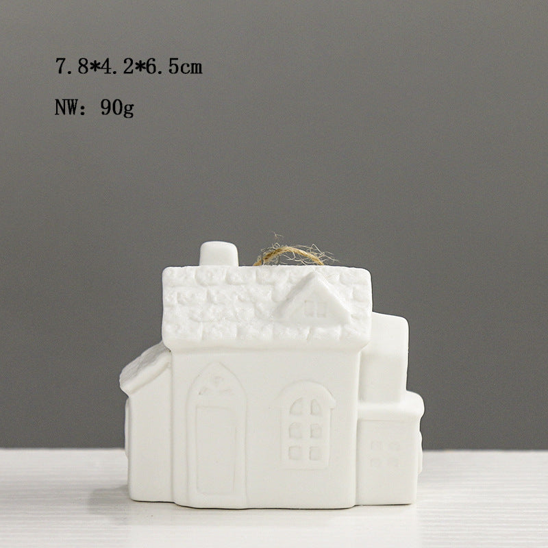 Decorative House-Shaped Ceramic Kalsten