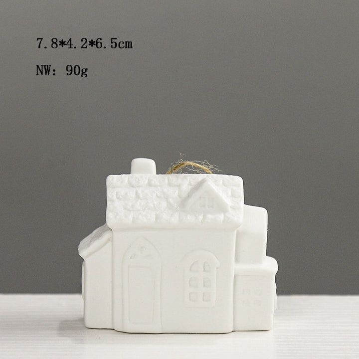 Decorative House-Shaped Ceramic Kalsten