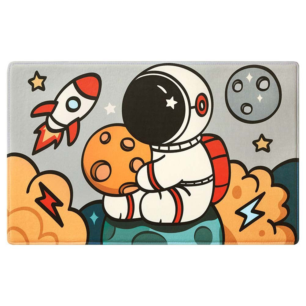 Playful Animal Design Bath Mat