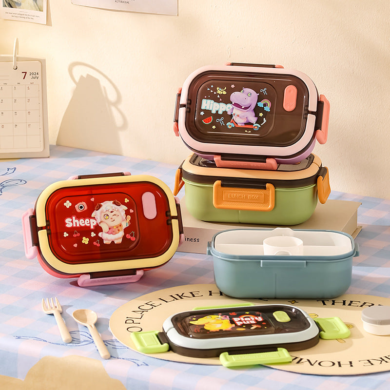 Creative Animal-Themed Bento Lunch Box