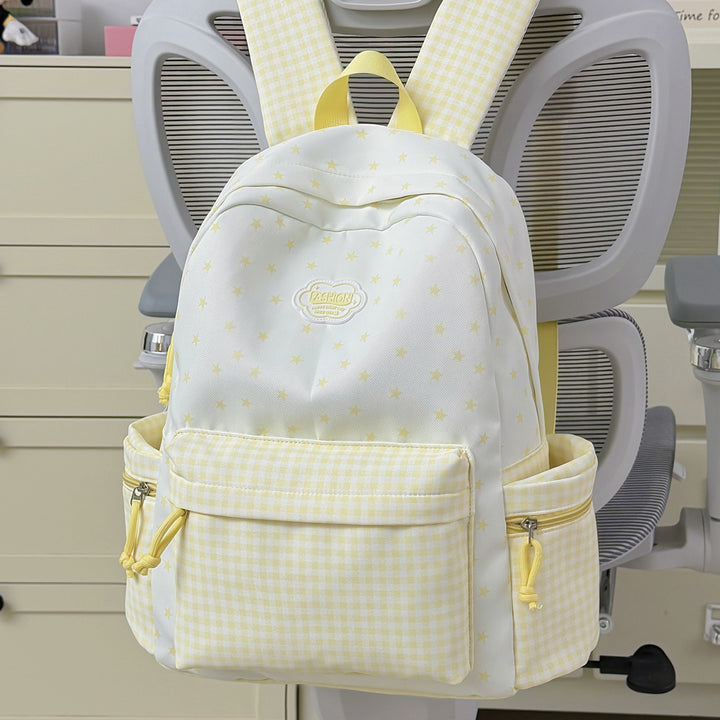 Fun Sparkly Star-Embellished School Backpack Kalsten