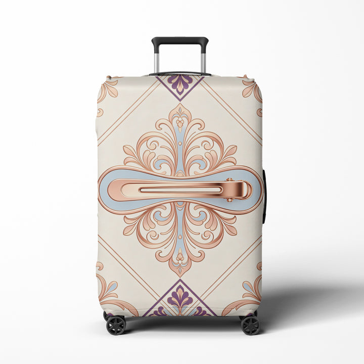 Women's suitcase with unique hand-drawn design Kalsten
