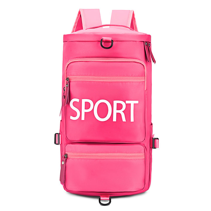 Sporty backpack with multiple compartments and reflective elements Kalsten