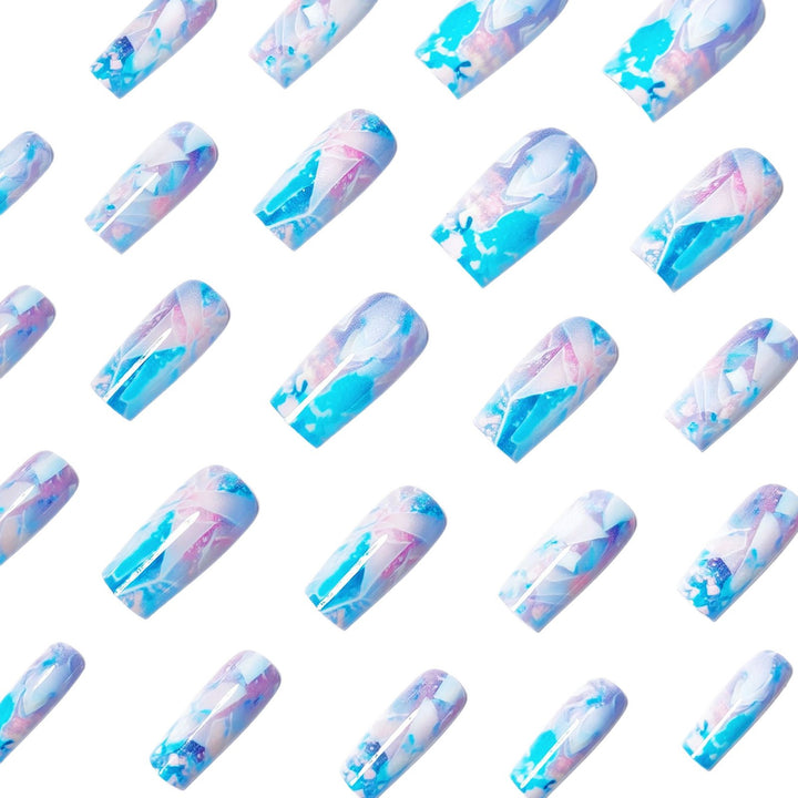Artistic Geometric Nail Art Kalsten