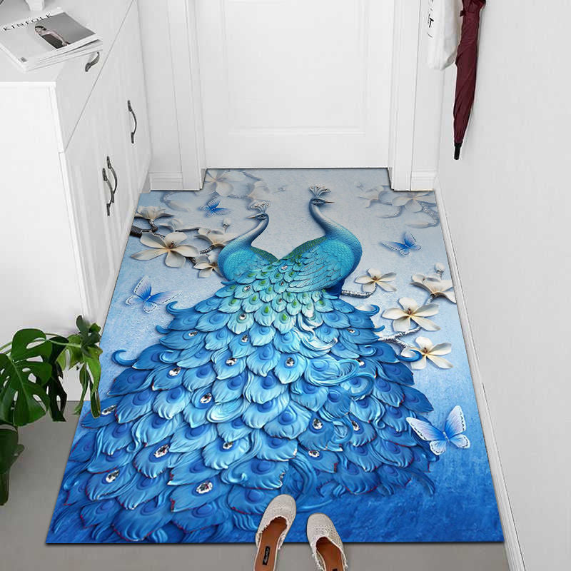 Artistic Fish-Themed Entry Mat