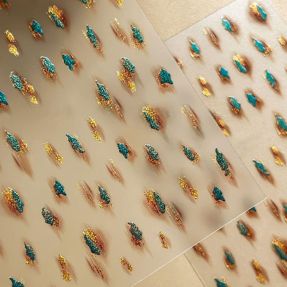 Creative Nail Art Glitter Transfers