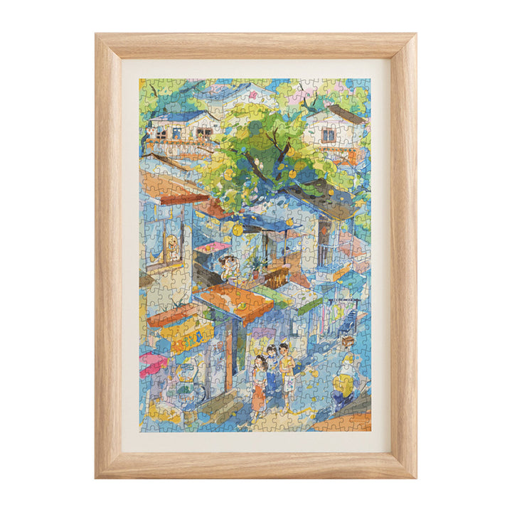 Artistic Jigsaw Puzzle Frame