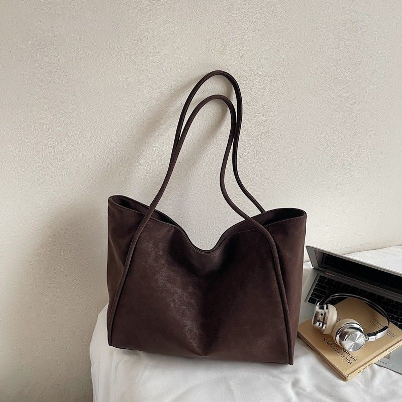 Chic Oversized Leather Tote Bag Kalsten