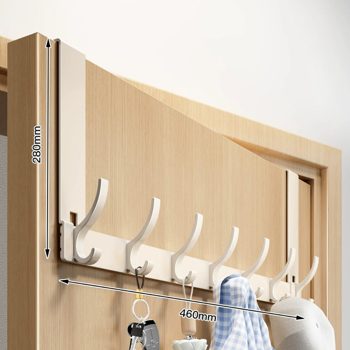 Over-Door Hook Hanger Rack