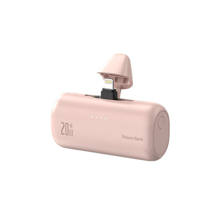 Portable power bank with integrated Lightning connector and fast charging function Kalsten