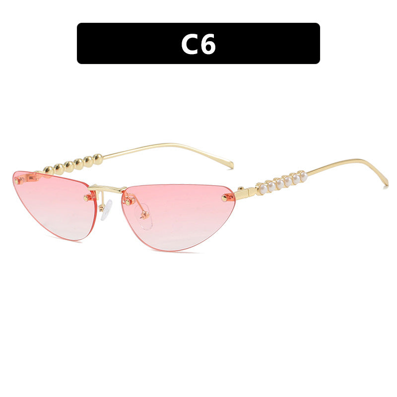 Women's Cat-Eye Sunglasses with Luxurious Details and Protective UV Filter Kalsten