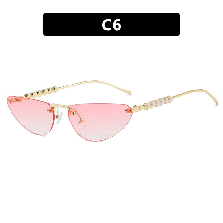 Women's Cat-Eye Sunglasses with Luxurious Details and Protective UV Filter Kalsten