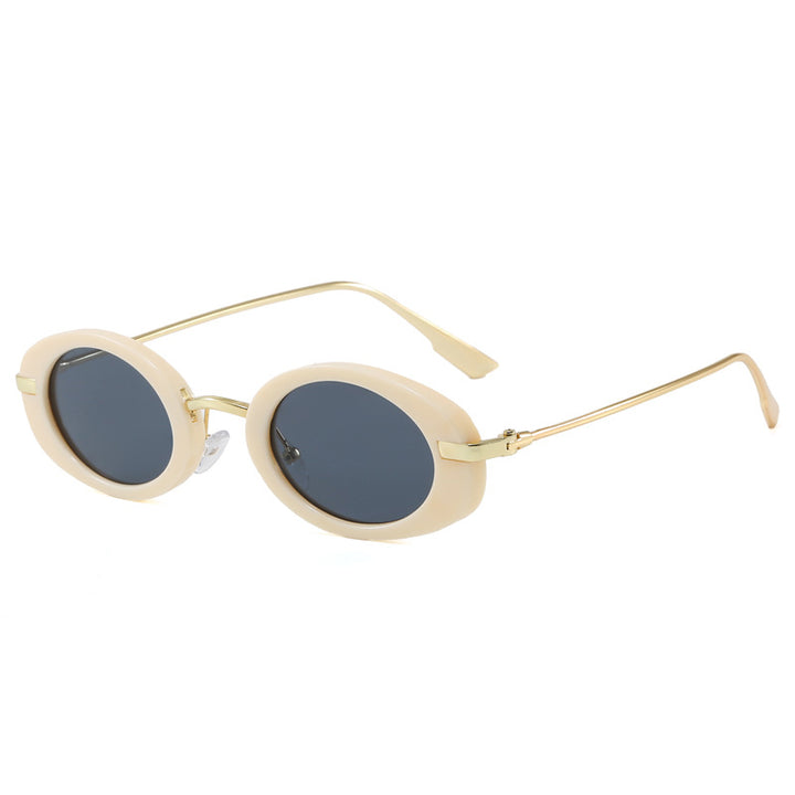 Fashionable glasses with oval frame Kalsten