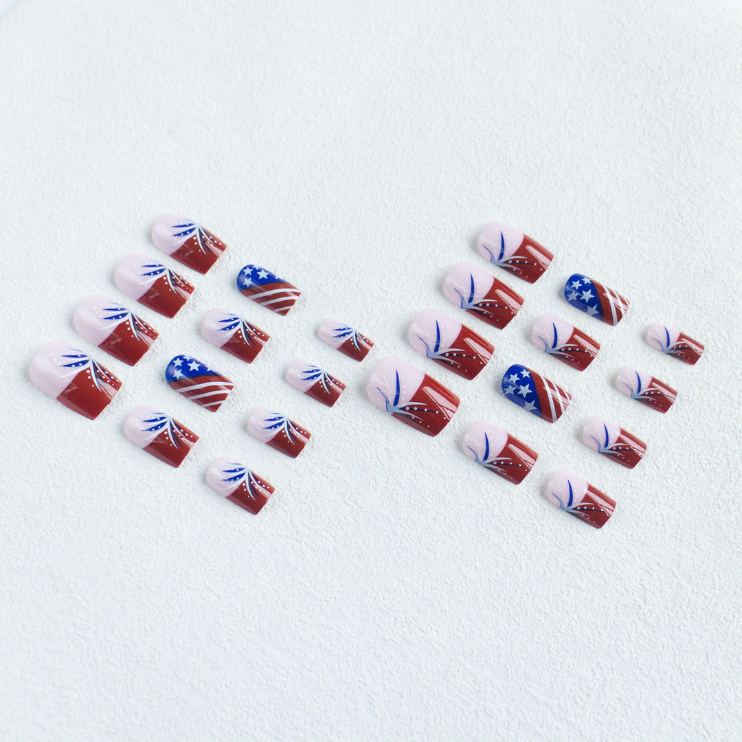 Patriotic Nail Art Set