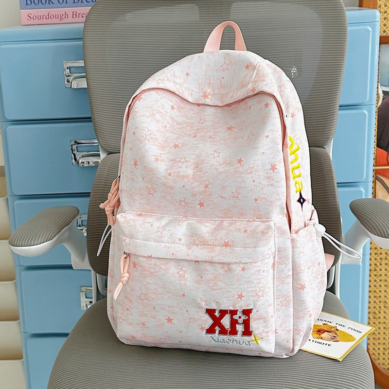 Casual Star-Embellished Backpack Kalsten 1791205546