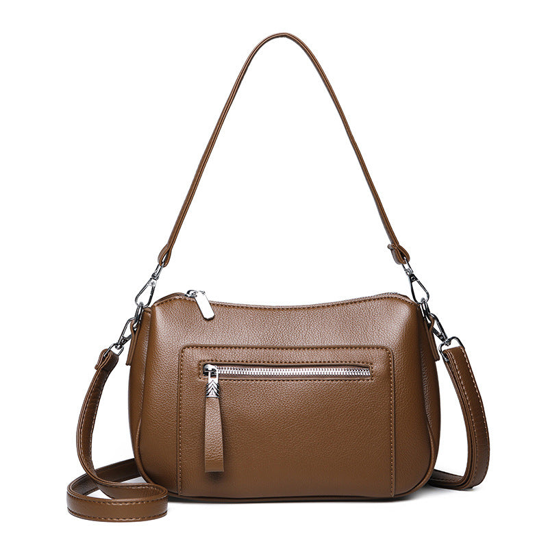 Casual Leather Crossbody Bag Kalsten