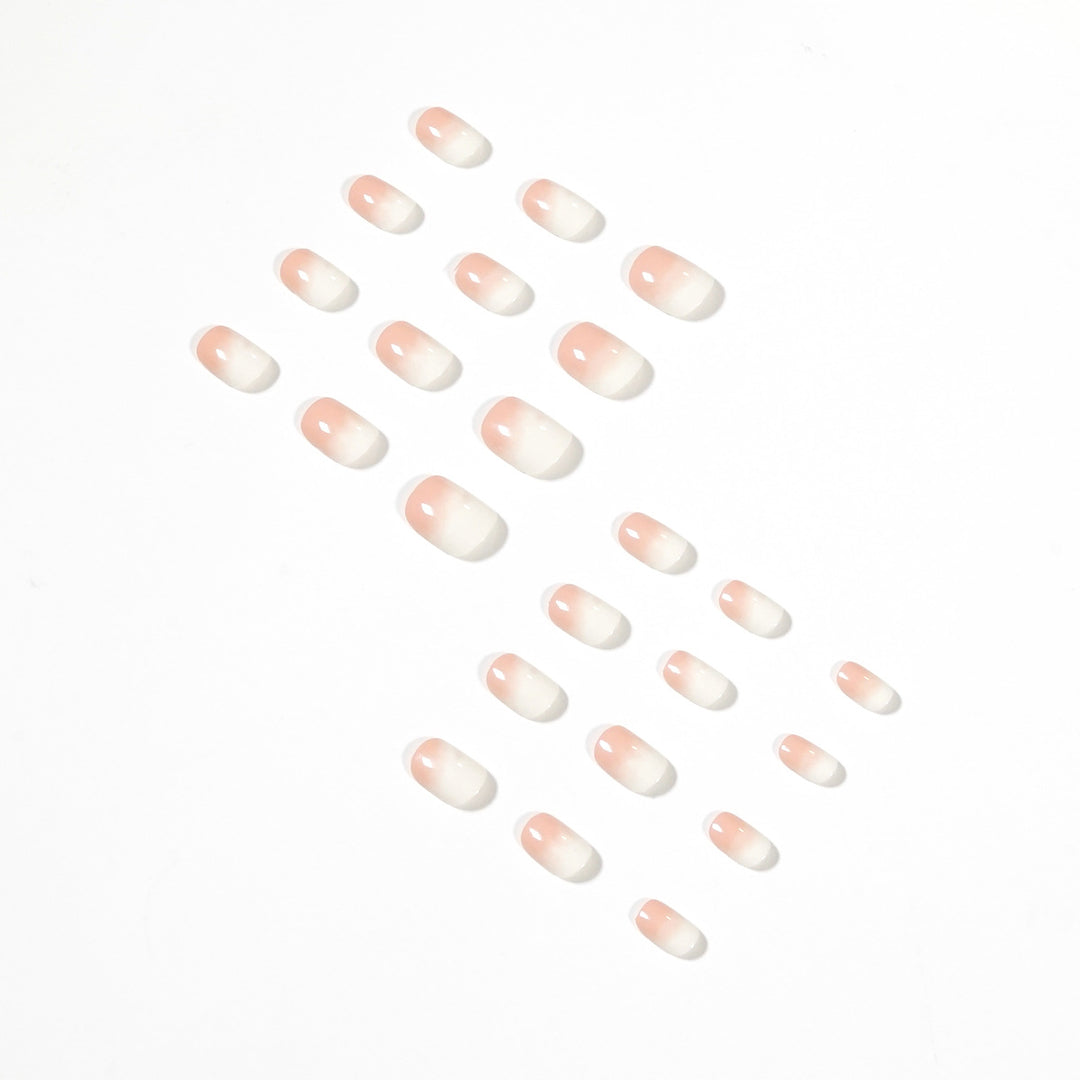 Elegant Nail Extensions in Modern Ombre Style Kalsten