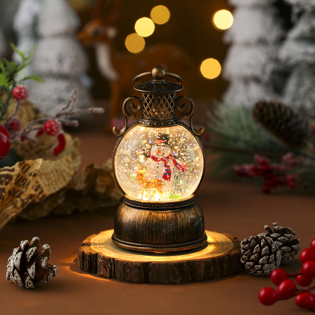 Decorative Snow Globe Lantern Kalsten 1790145134