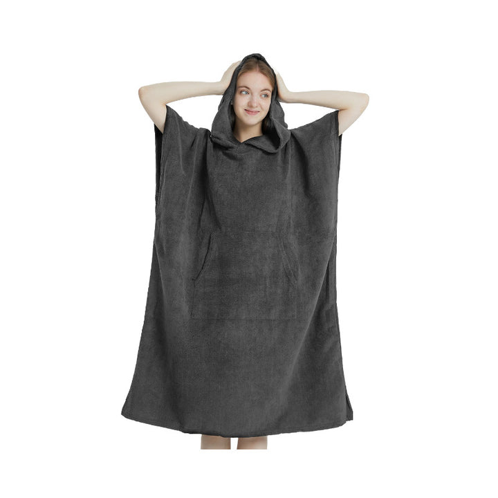 Women's Cozy Hooded Bathrobe Kalsten