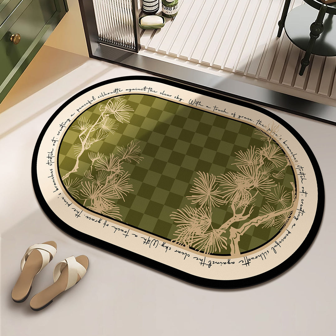 Elegant Bathroom Mat