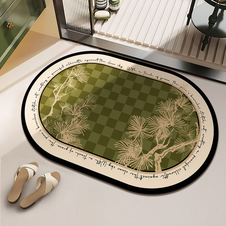 Elegant Bathroom Mat