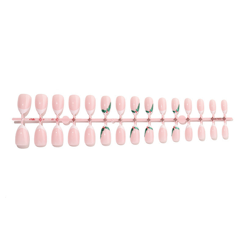 Nail art set with elegant floral accents Kalsten
