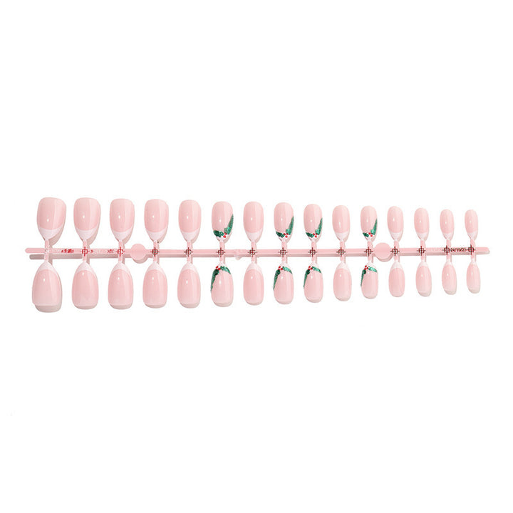 Nail art set with elegant floral accents Kalsten