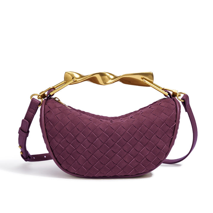 Sculpted Handle Mini Handbag Kalsten