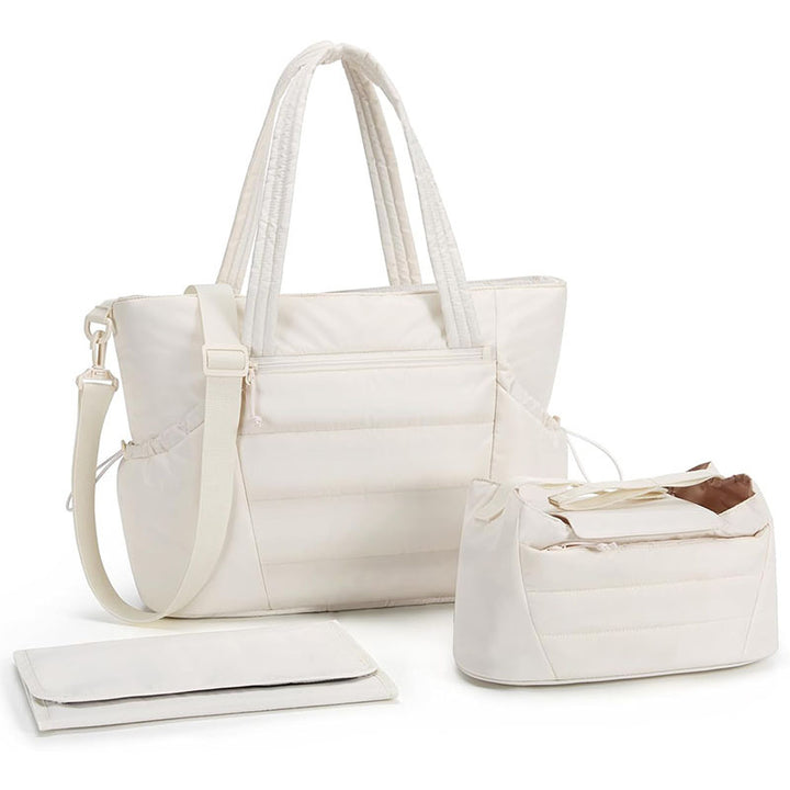 Polyurethane handbag with removable organizer Kalsten