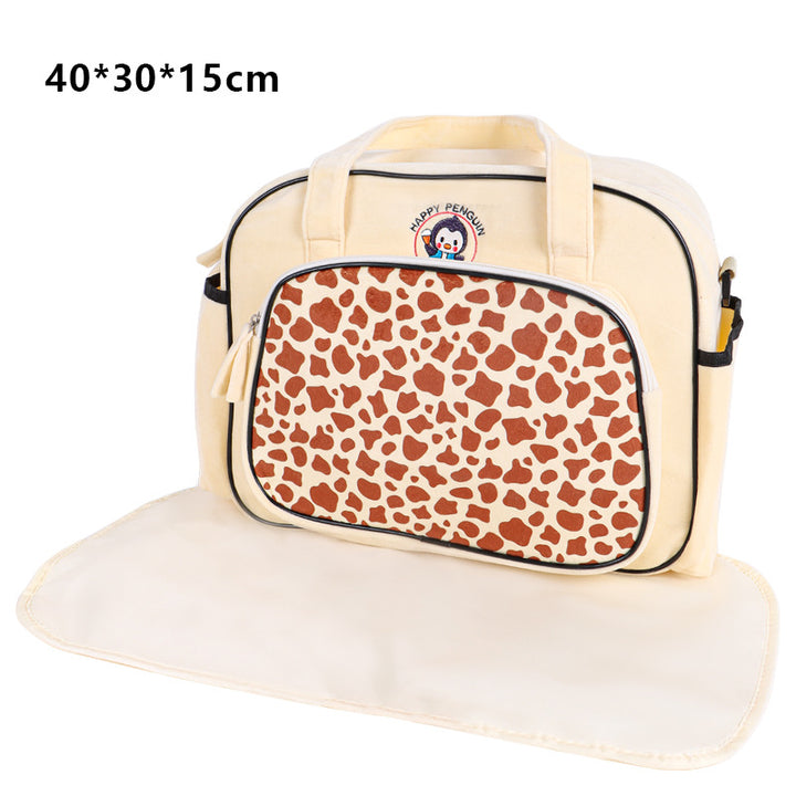 Multifunctional Diaper Bag with Insulated Compartment Kalsten