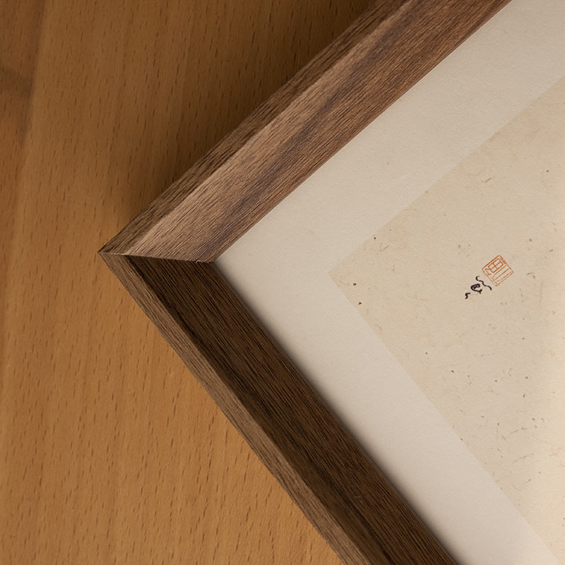 Natural Wood Picture Frame for Home Decor