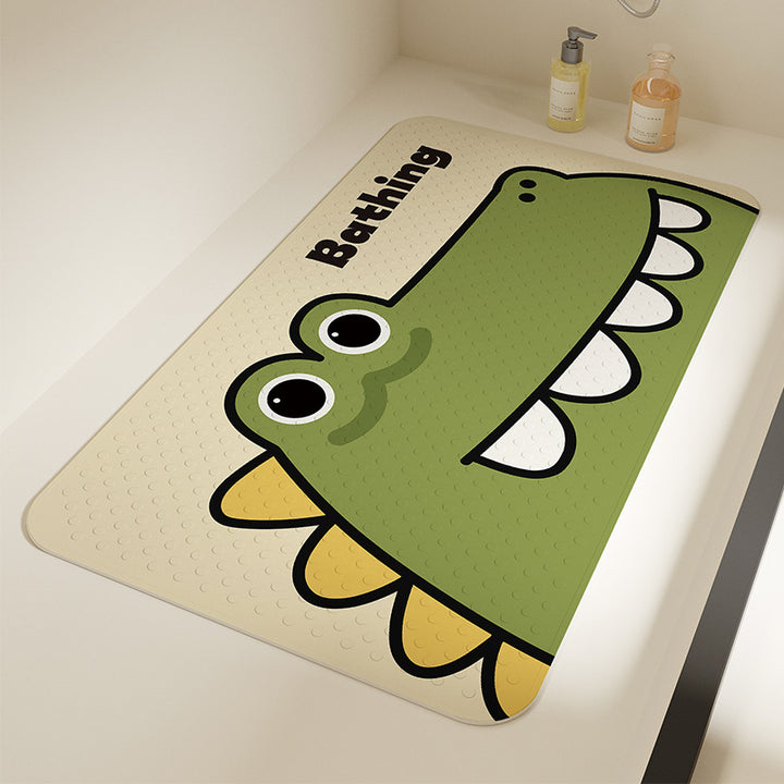 Cute Cartoon Dinosaur Bath Mat Kalsten