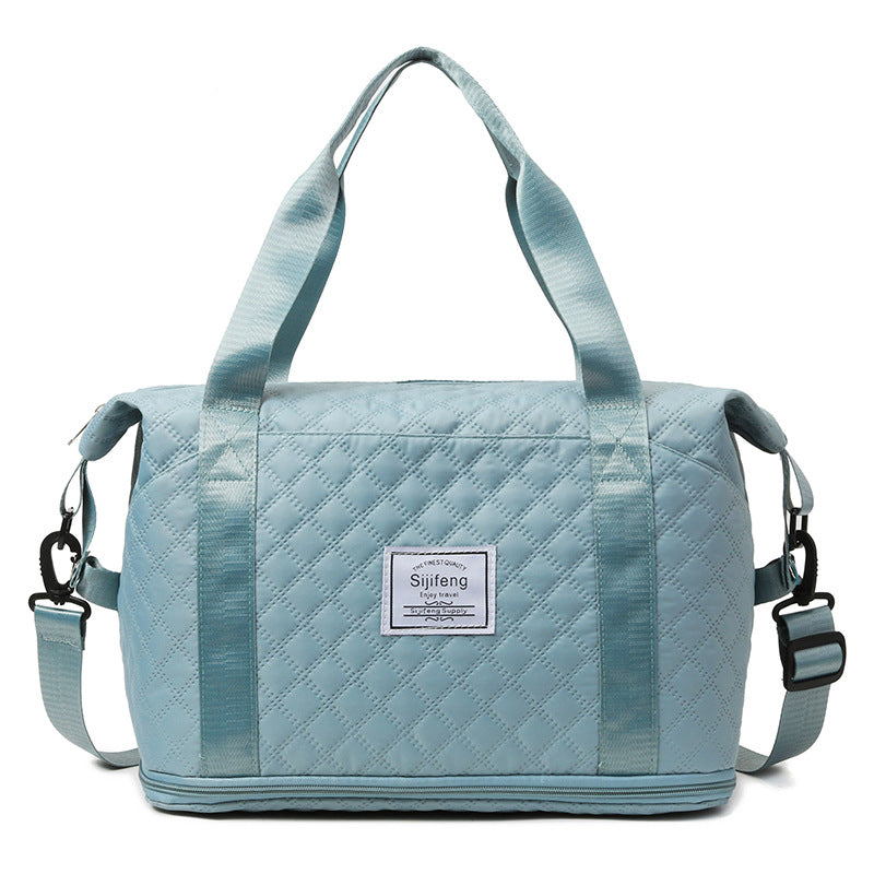 Quilted Travel Weekender Duffle