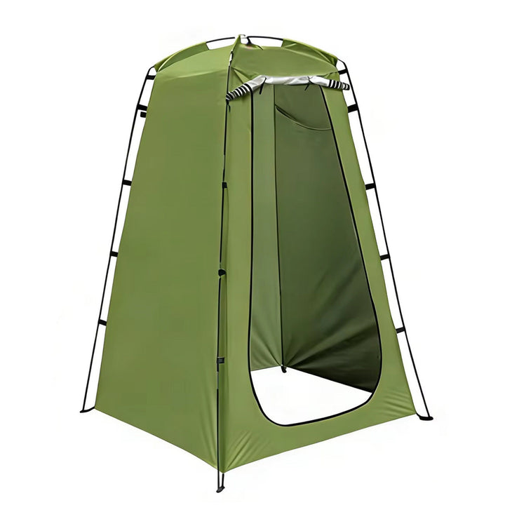 Portable privacy shower tent with quick pop up frame and detachable waterproof floor Kalsten