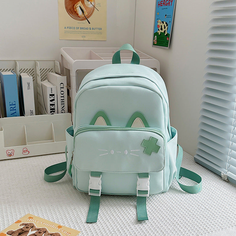 Adorable Cat Ear Design School Backpack