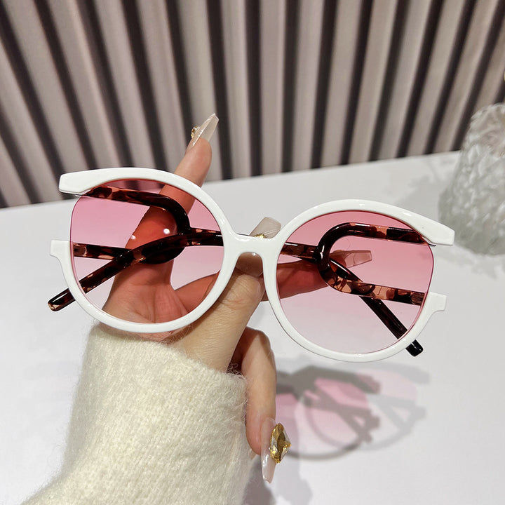 Avant-Garde Circular Frame Sunglasses Kalsten