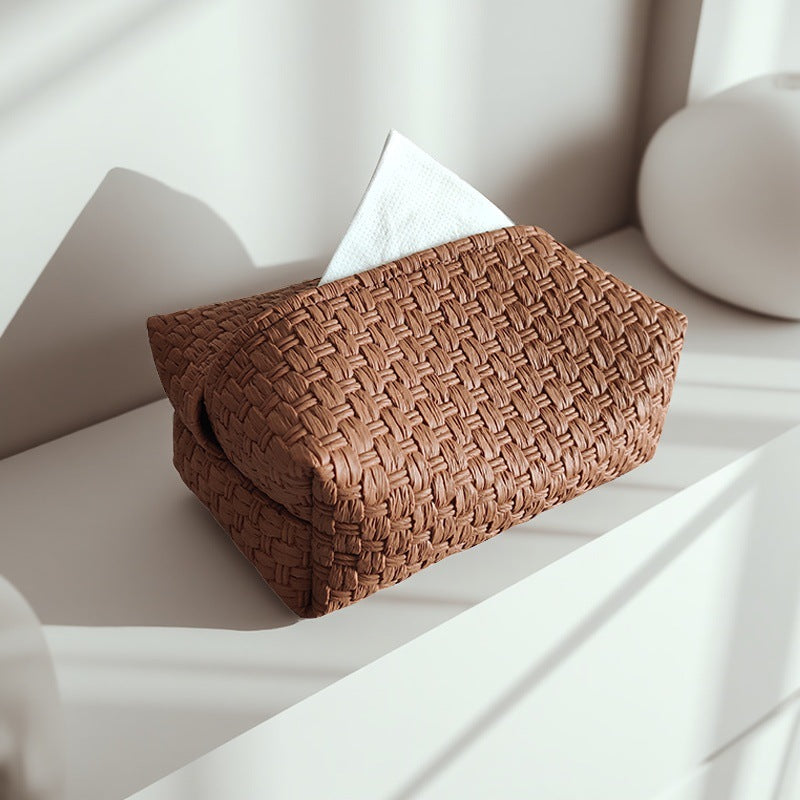 Woven Tissue Box Cover Kalsten